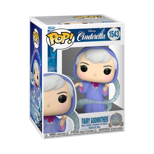 Cinderella 75th Anniversary POP! Disney Vinyl Figur Fairy GM 9 cm Image 2