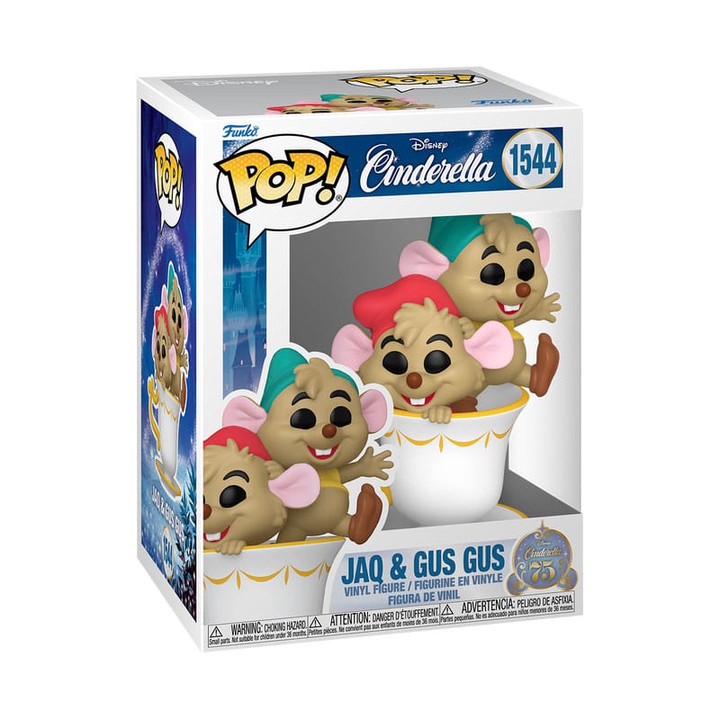 Cinderella 75th Anniversary POP! Disney Vinyl Figur J&G in cup 9 cm Image 2