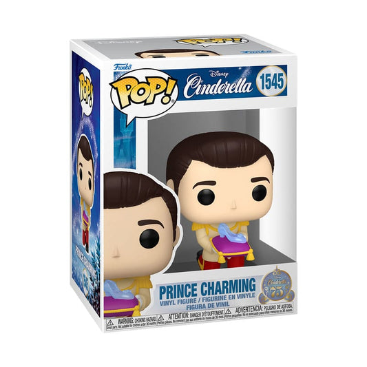 Cinderella 75th Anniversary POP! Disney Vinyl Figur Prince C 9 cm Image 2