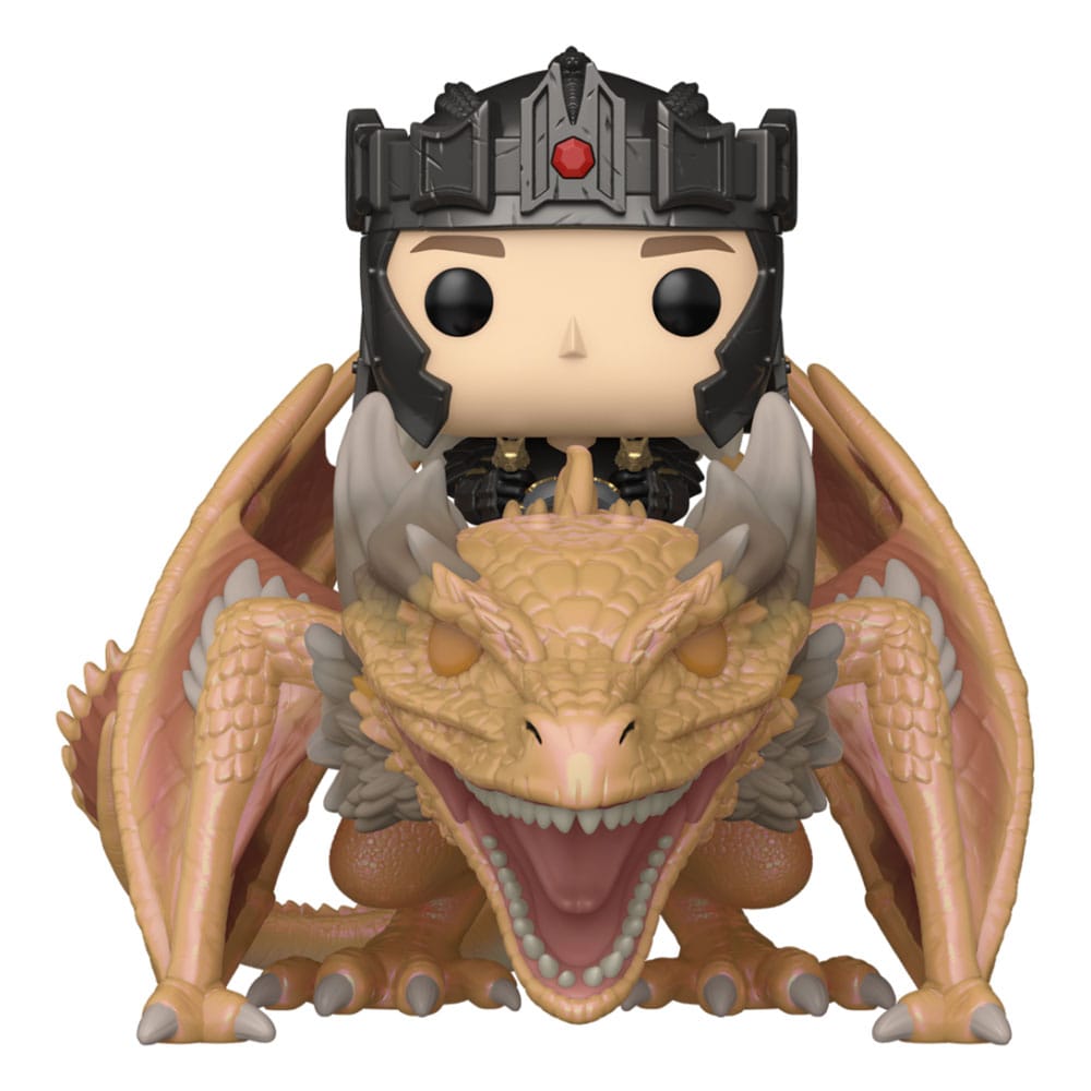 House of the Dragon POP! Rides Vinyl Figur Aegon Targaryen w/ Sunfyre 14 cm Image 1
