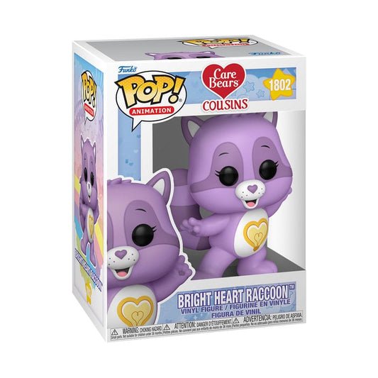 Die Glücksbärchies POP! Animation Vinyl Figur Bright Heart Raccoon 9 cm Image 2