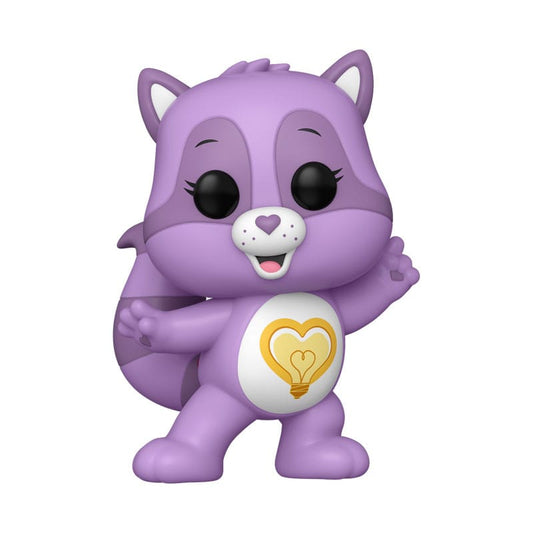 Die Glücksbärchies POP! Animation Vinyl Figur Bright Heart Raccoon 9 cm Image 1