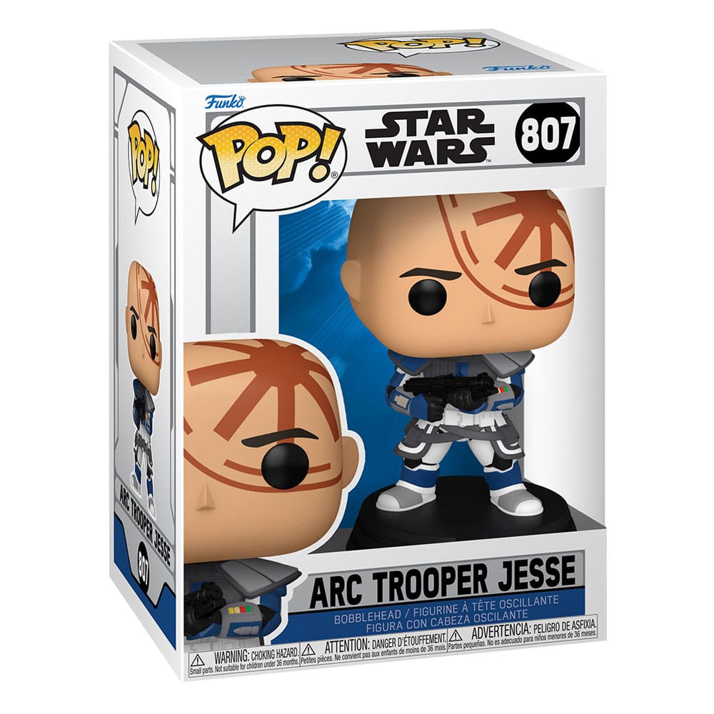 Star Wars POP! Vinyl Wackelkopf-Figuren ARC Trooper Jesse with Chase 9 cm Sortiment (6) Image 4