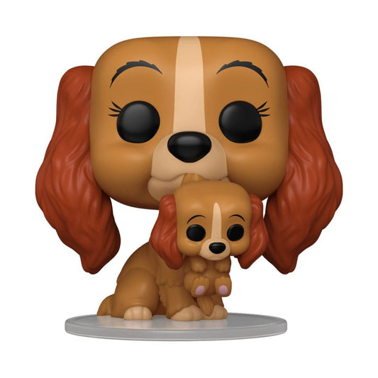 Susi & Strolch POP! Disney Vinyl Figur Lady w/puppy 9 cm Image 1