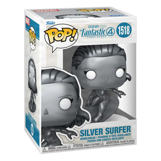The Fantastic Four: First Steps POP! Marvel Vinyl Figur Silver Surfer 9 cm Image 2