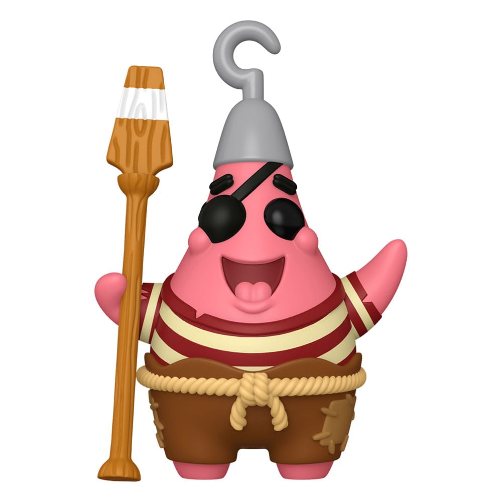 SpongeBob Schwammkopf POP! Vinyl Figur Patrick Star (Pirate) 9 cm Image 1