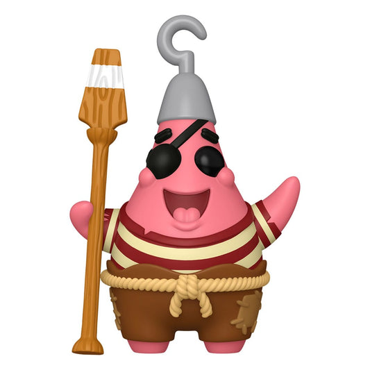 SpongeBob Schwammkopf POP! Vinyl Figur Patrick Star (Pirate) 9 cm Image 1