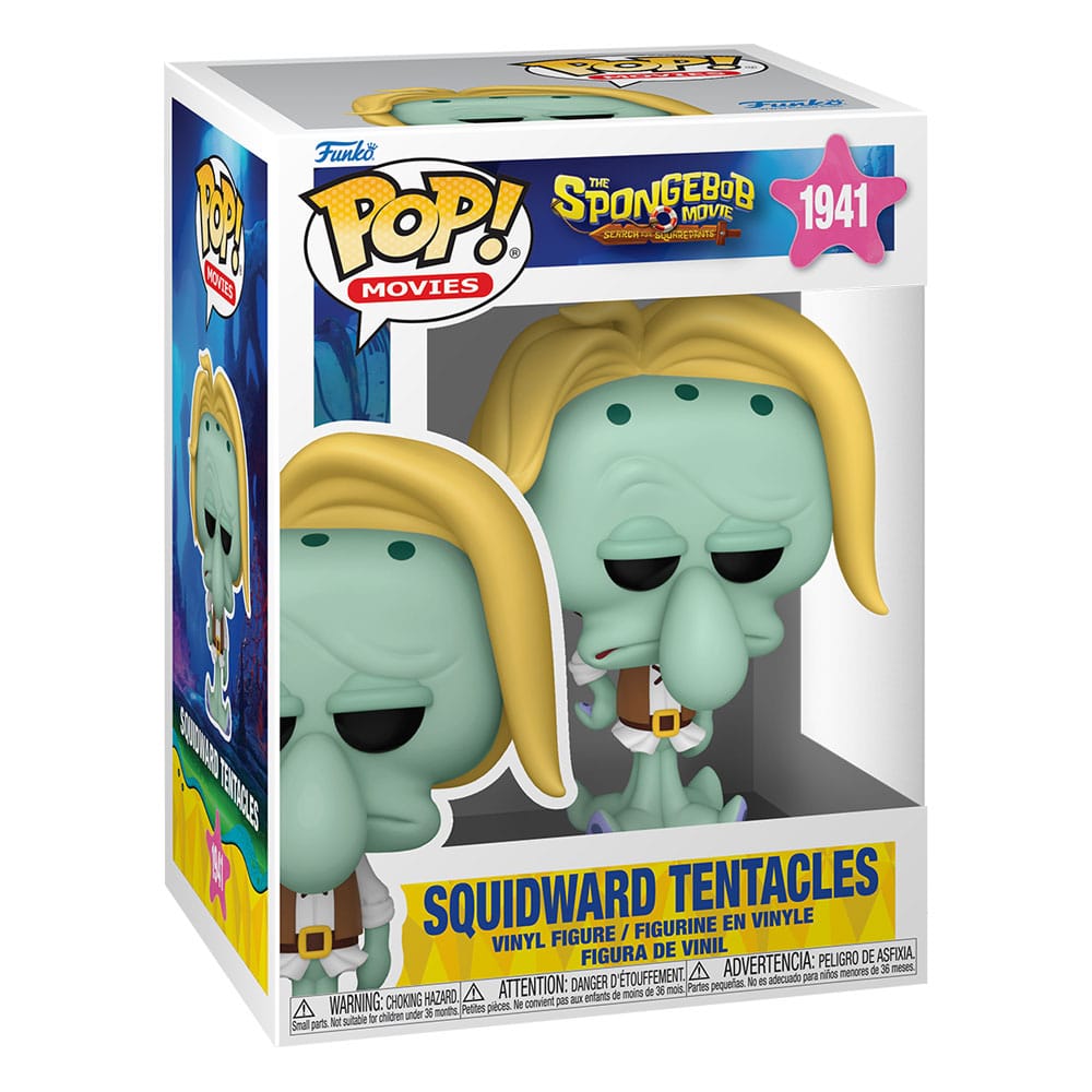 SpongeBob Schwammkopf POP! Vinyl Figur Squidward Tentacles (Pirate) 9 cm Image 2
