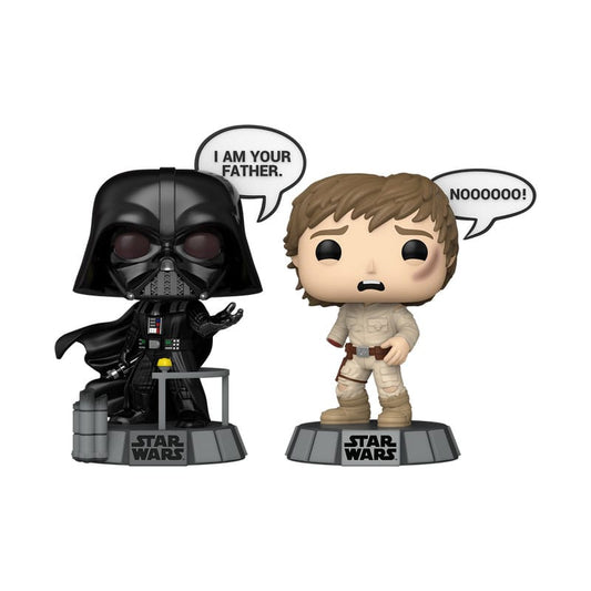 Star Wars: Sayings POP! Vinyl Figuren 2er-Pack Vader & Luke 9 cm Image 1