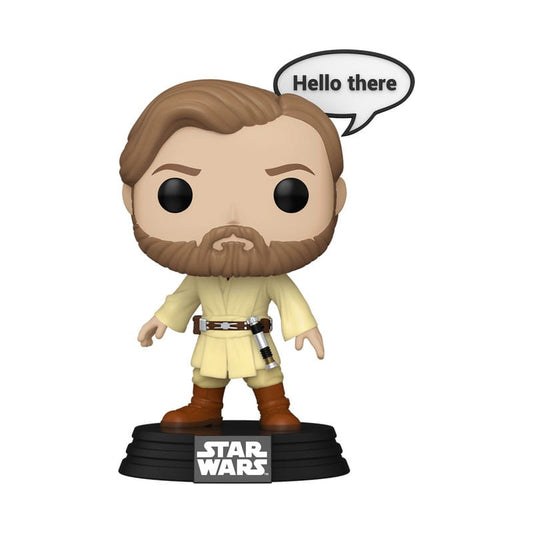 Star Wars: Sayings POP! Plus Movies Vinyl Figur Obi-Wan Kenobi 9 cm Image 1