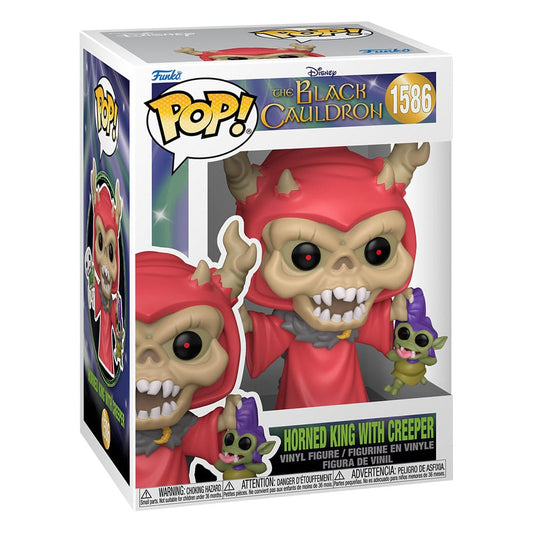 Taran und der Zauberkessel POP! Disney Vinyl Figur Horned King w/Creeper 9 cm Image 2