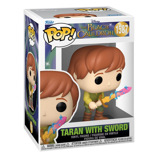Taran und der Zauberkessel POP! Disney Vinyl Figur Taran w/Sword 9 cm Image 2