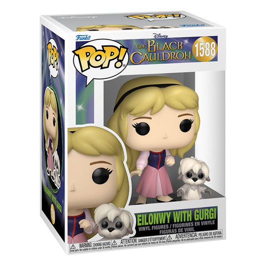 Taran und der Zauberkessel POP! Disney Vinyl Figur Eilonwy w/Gurgi 9 cm Image 2