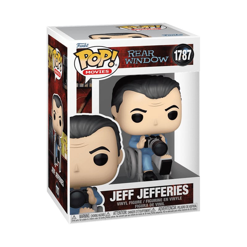 Das Fenster zum Hof POP! Movies Vinyl Figuren L.B. "Jeff" Jefferies 9 cm Image 2