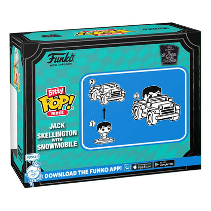 Nightmare before Christmas POP! Rides Vinyl Figur Jack Skellington w/Snowmobile 2,5 cm Image 3