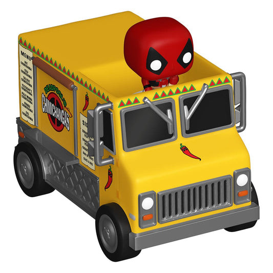 Marvel POP! Rides Vinyl Figur Deadpool w/Chimichanga Truck 2,5 cm Image 1