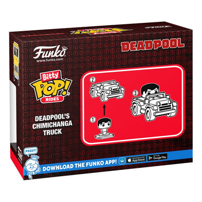 Marvel POP! Rides Vinyl Figur Deadpool w/Chimichanga Truck 2,5 cm Image 2