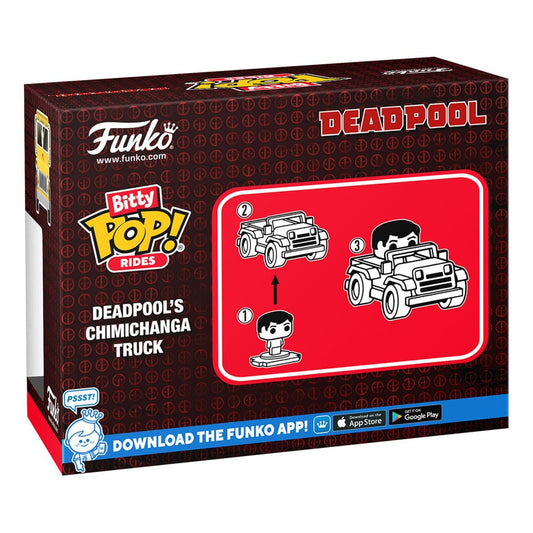 Marvel POP! Rides Vinyl Figur Deadpool w/Chimichanga Truck 2,5 cm Image 2