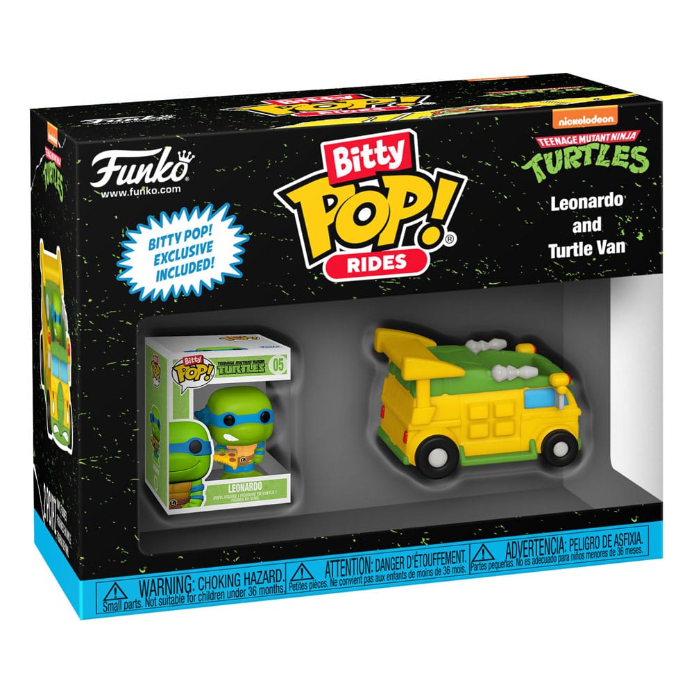 Teenage Mutant Ninja Turtles POP! Rides Vinyl Figur Leonardo w/Van 2,5 cm Image 4