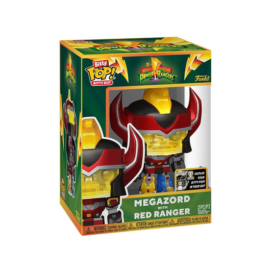 Mighty Morphin Power Rangers Bitty POP! Bots Figuren 4er-Pack Megazord with Red Ranger 2,5 cm Image 2