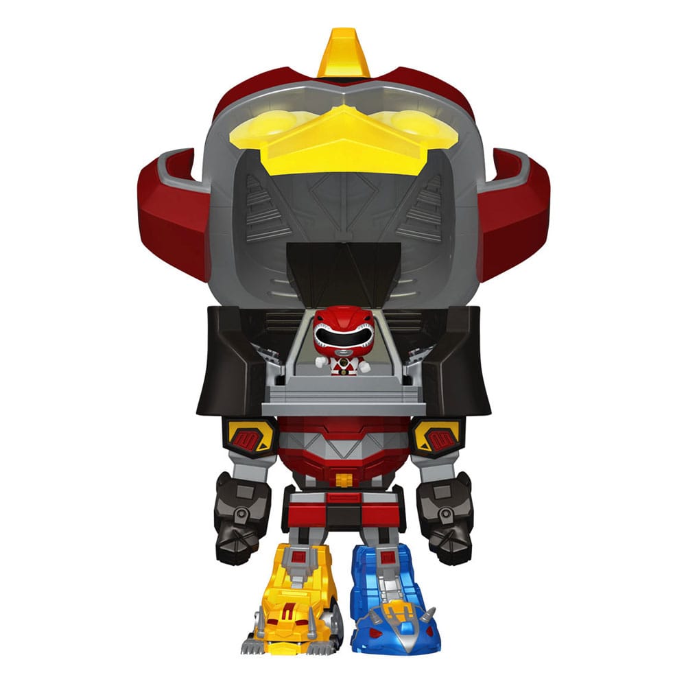 Mighty Morphin Power Rangers Bitty POP! Bots Figuren 4er-Pack Megazord with Red Ranger 2,5 cm Image 3