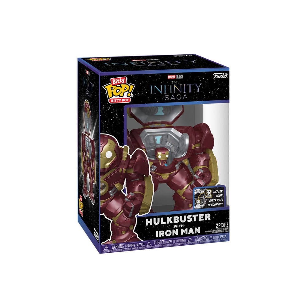 Marvel Bitty POP! Bots Figur Hulkbuster 11,7 cm Image 6