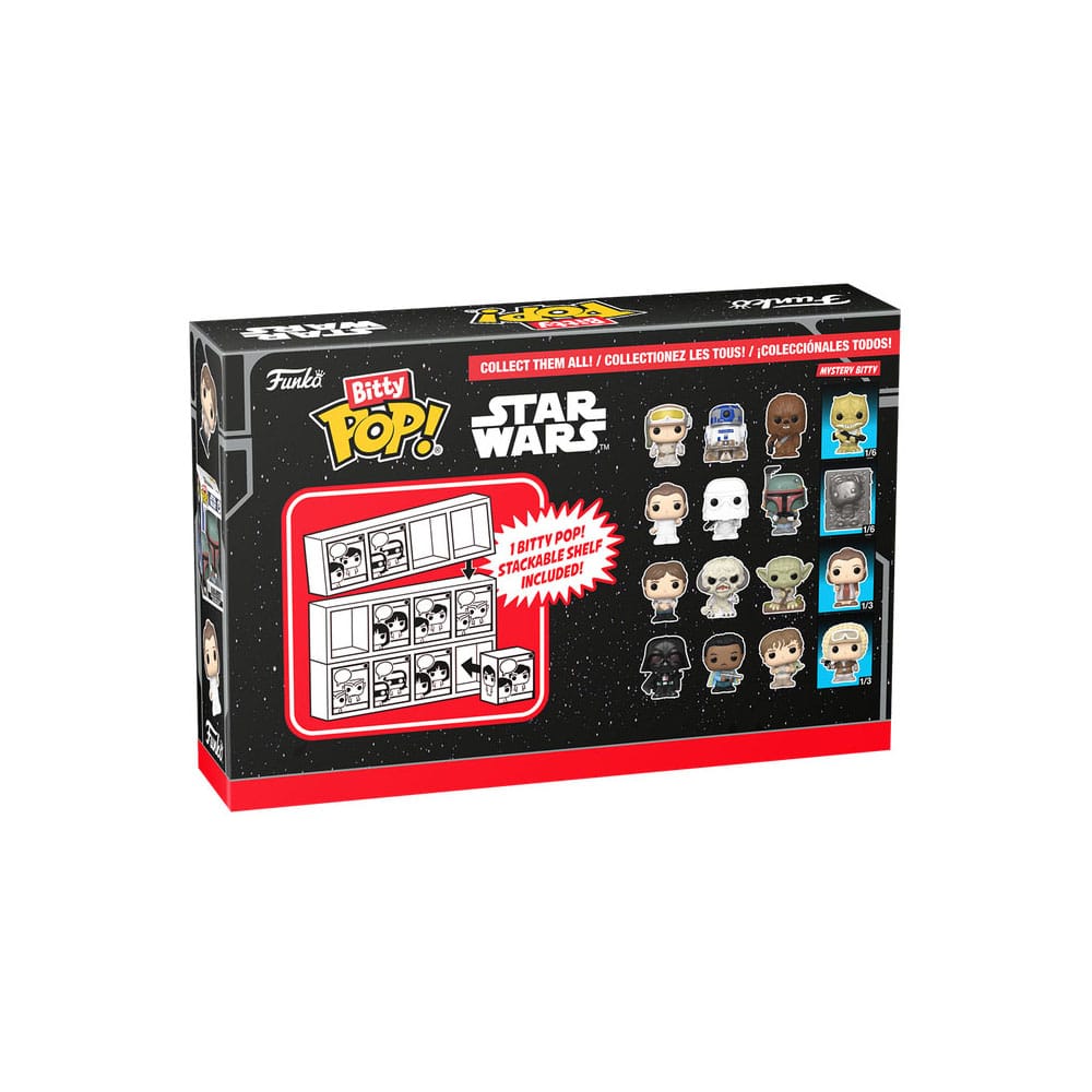 Star Wars Bitty POP! Vinyl Figuren 4er-Pack Luke 2,5 cm Image 3
