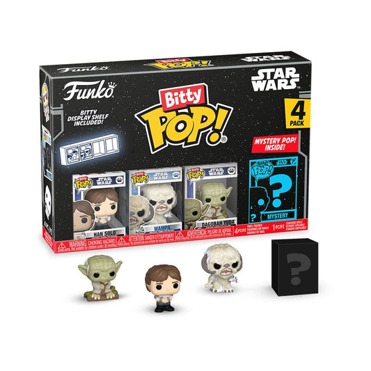 Star Wars Bitty POP! Vinyl Figuren 4er-Pack Han 2,5 cm Image 1