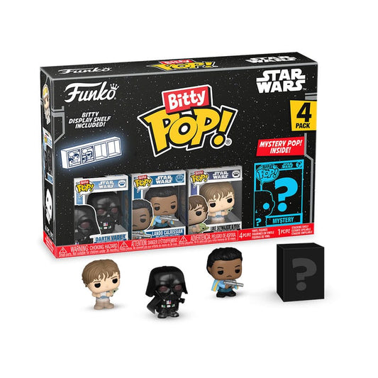 Star Wars Bitty POP! Vinyl Figuren 4er-Pack Vader 2,5 cm Image 1