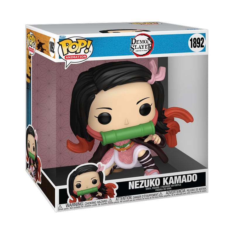 Demon Slayer: Kimetsu no Yaiba Super Sized Jumbo POP! Vinyl Figur Nezuko 25 cm Image 2