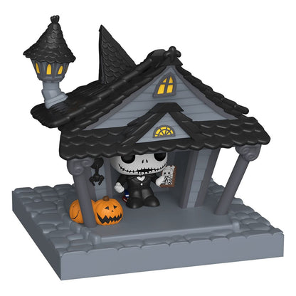 Nightmare before Christmas Bitty POP! Town Vinyl Figur Jack at Home Image 1
