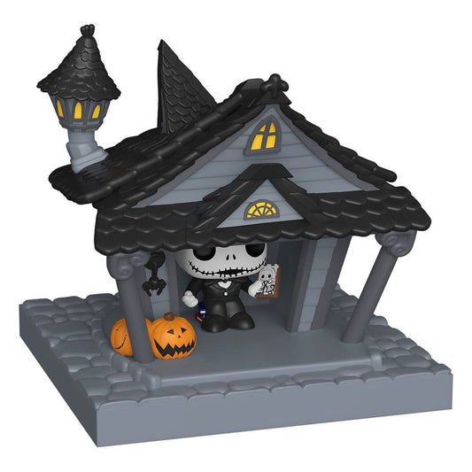 Nightmare before Christmas Bitty POP! Town Vinyl Figur Jack at Home Image 1