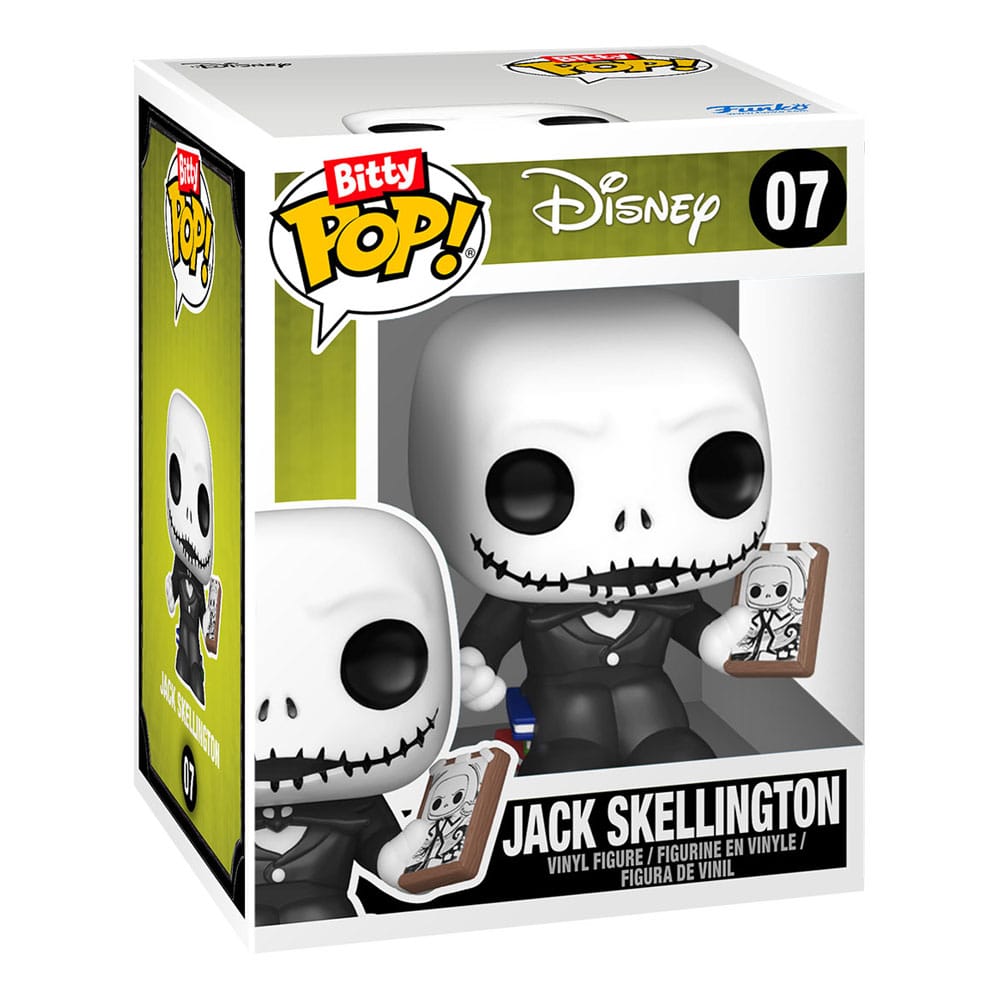 Nightmare before Christmas Bitty POP! Town Vinyl Figur Jack at Home Image 4