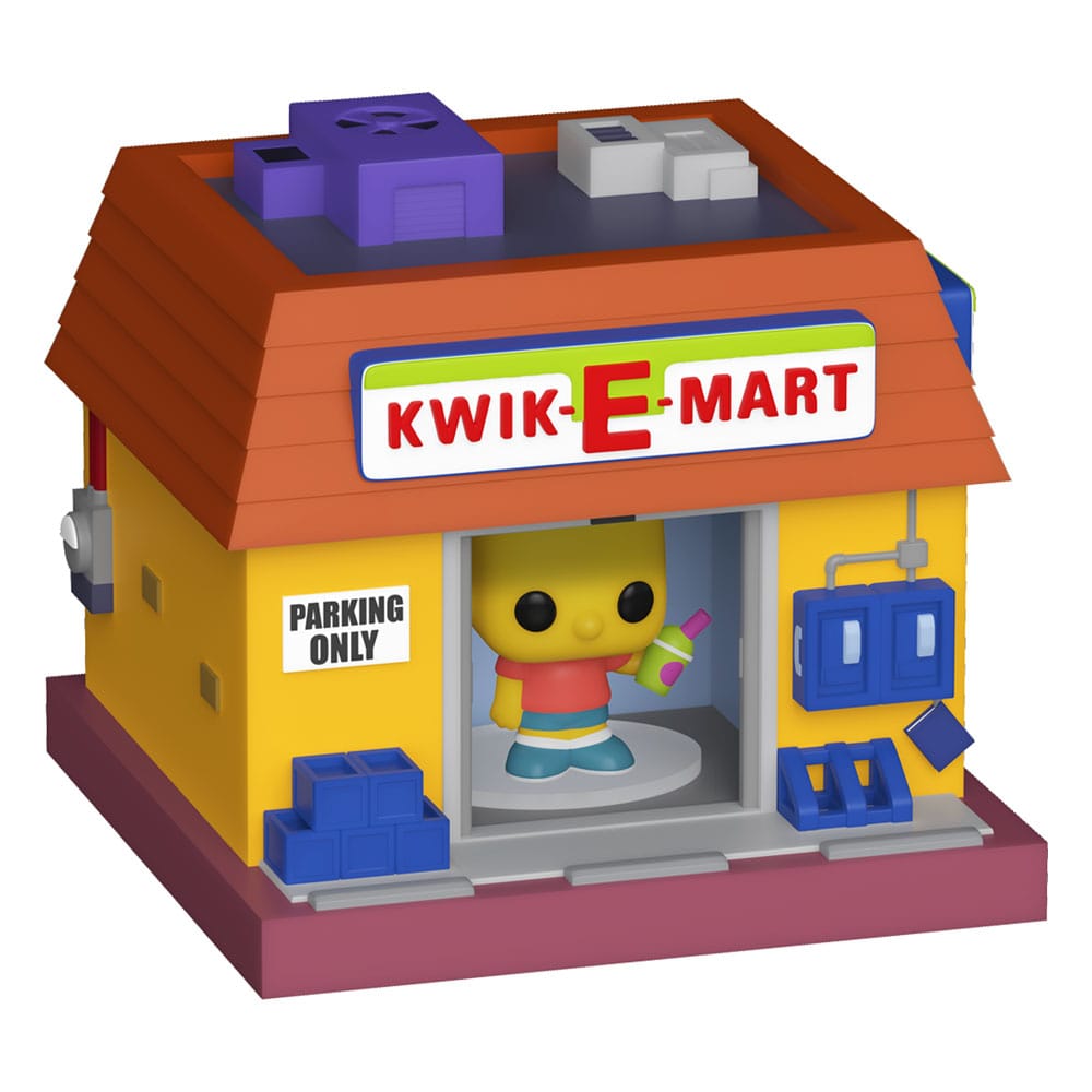 Simpsons Bitty POP! Town Vinyl Figur Kwik-E-Mart Image 1