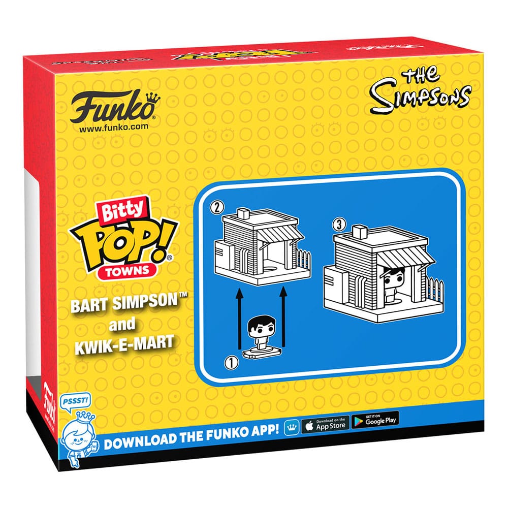 Simpsons Bitty POP! Town Vinyl Figur Kwik-E-Mart Image 2