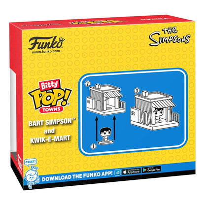 Simpsons Bitty POP! Town Vinyl Figur Kwik-E-Mart Image 2