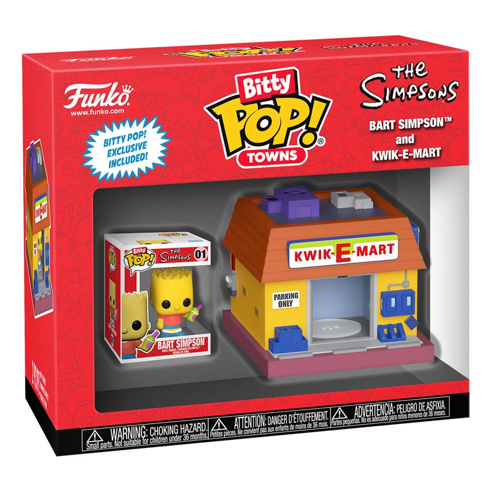 Simpsons Bitty POP! Town Vinyl Figur Kwik-E-Mart Image 3