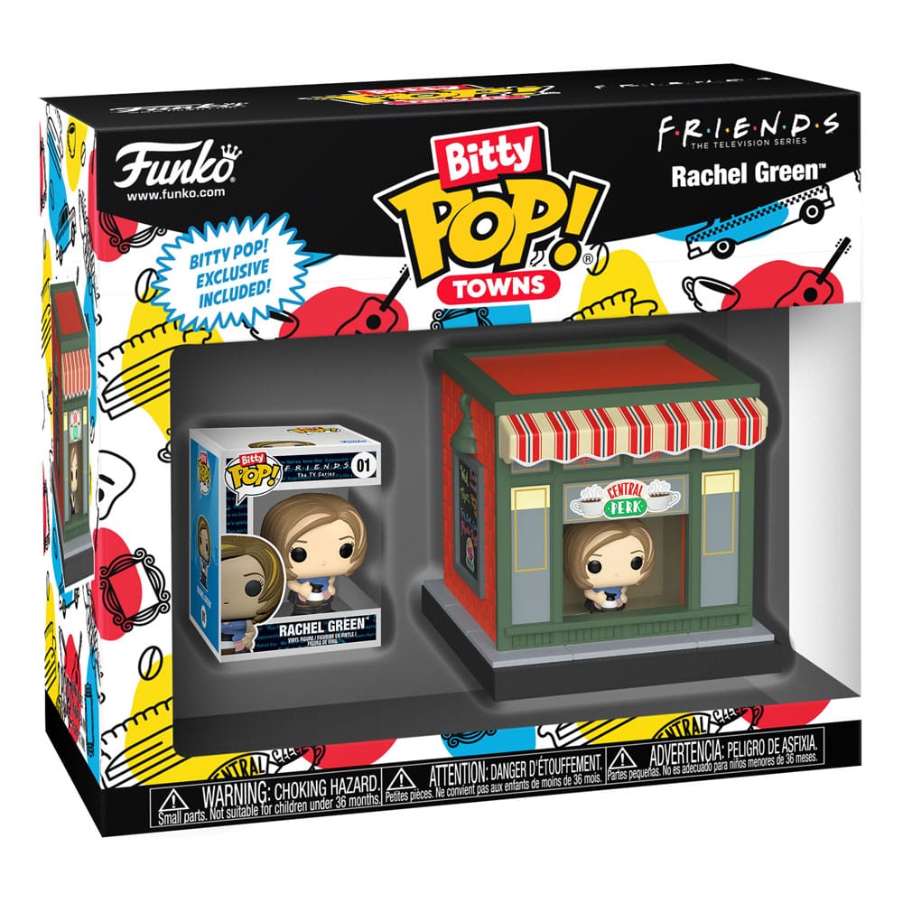 Friends Bitty POP! Town Vinyl Figur Rachel at Central Perks 2,5 cm Image 5