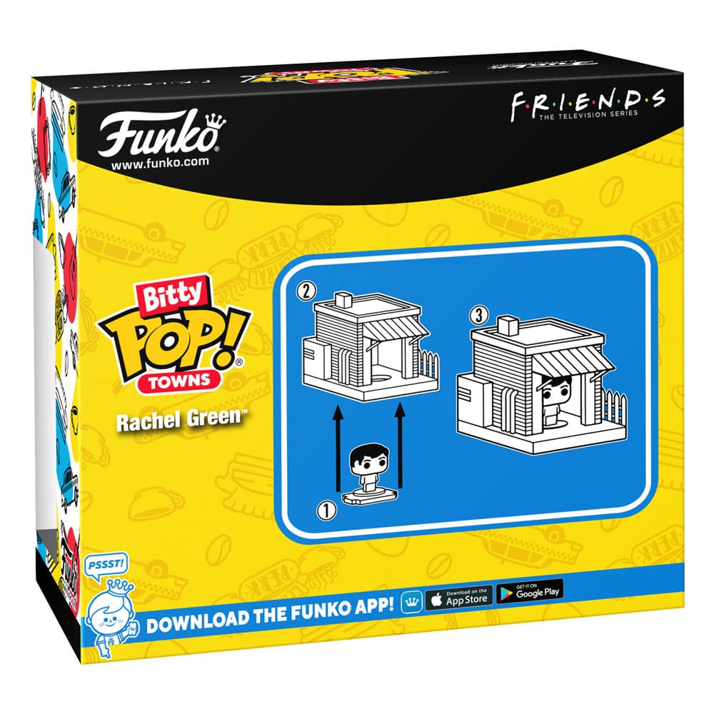 Friends Bitty POP! Town Vinyl Figur Rachel at Central Perks 2,5 cm Image 6