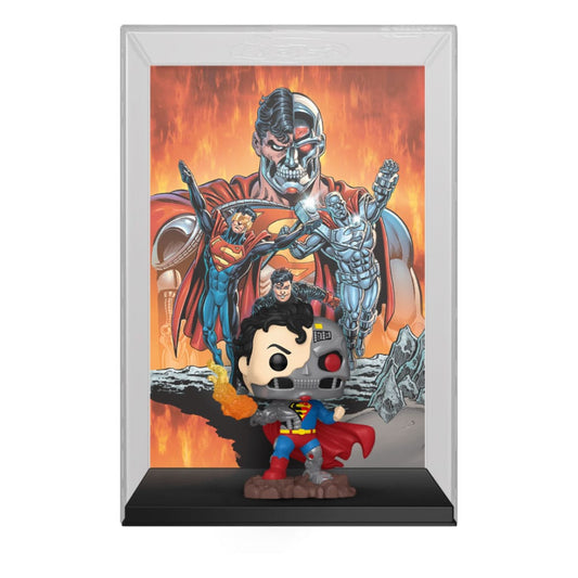 DC Comics POP! Comic Cover Vinyl Figur Cyborg Superman 9 cm Image 1