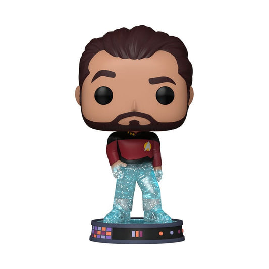 Star Trek Transporter POP! Plus Movies Vinyl Figur Riker 9 cm Image 1