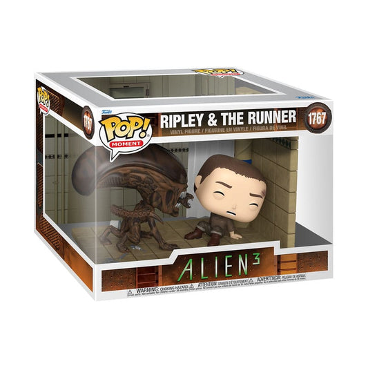 Alien 3 POP Moments Vinyl Figuren Ripley & Xeno 9 cm Image 2