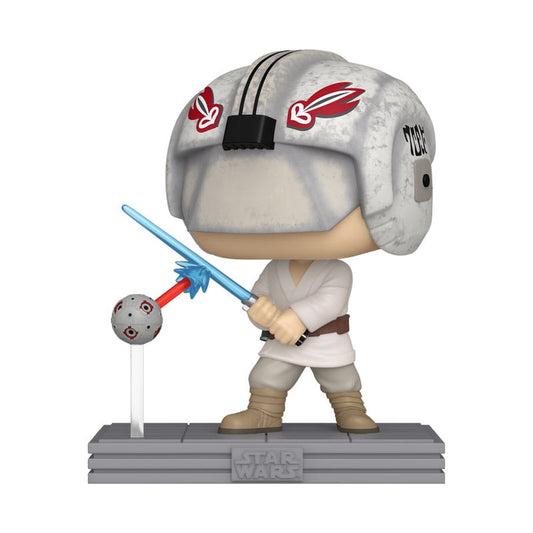 Star Wars  POP! Movie Vinyl Figur Luke/Remote 9 cm Image 1