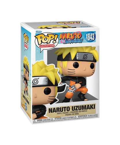 Naruto POP! Animation Vinyl Figur Naruto(Shrkn) w/CH 9 cm Sortiment (6) Image 2