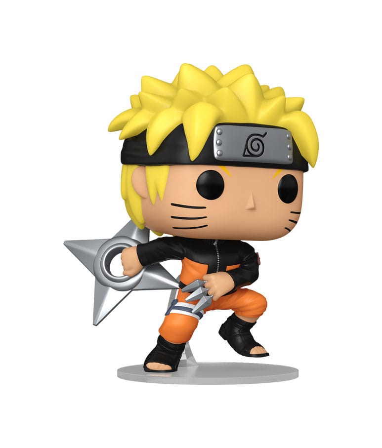 Naruto POP! Animation Vinyl Figur Naruto(Shrkn) w/CH 9 cm Sortiment (6) Image 5