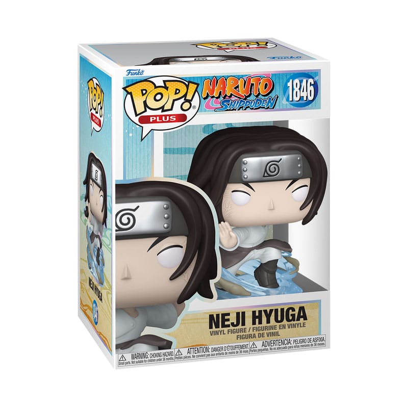 Naruto Shippuden POP! Plus Animation Vinyl Figuren Neji 9 cm Image 2