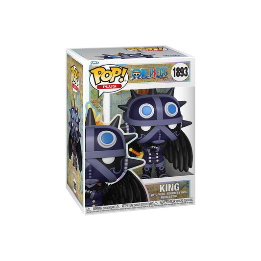 One Piece POP! Plus Animation Vinyl Figur King 9 cm Image 2