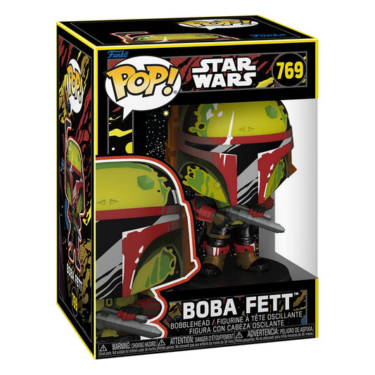 Star Wars : Book of Boba Fett POP! TV Vinyl Figur Boba Fett(Retro) 9 cm Image 2