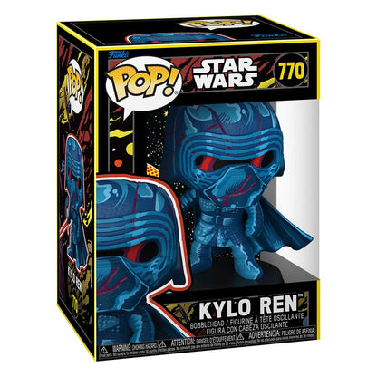Star Wars  POP! Movie Vinyl Figur Kylo Ren(Retro) 9 cm Image 2