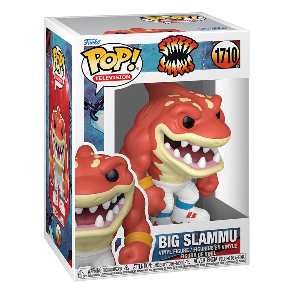 Street Sharks POP! Television Vinyl Figur Big Slammu 9 cm Image 2